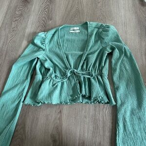 Green Women's Top